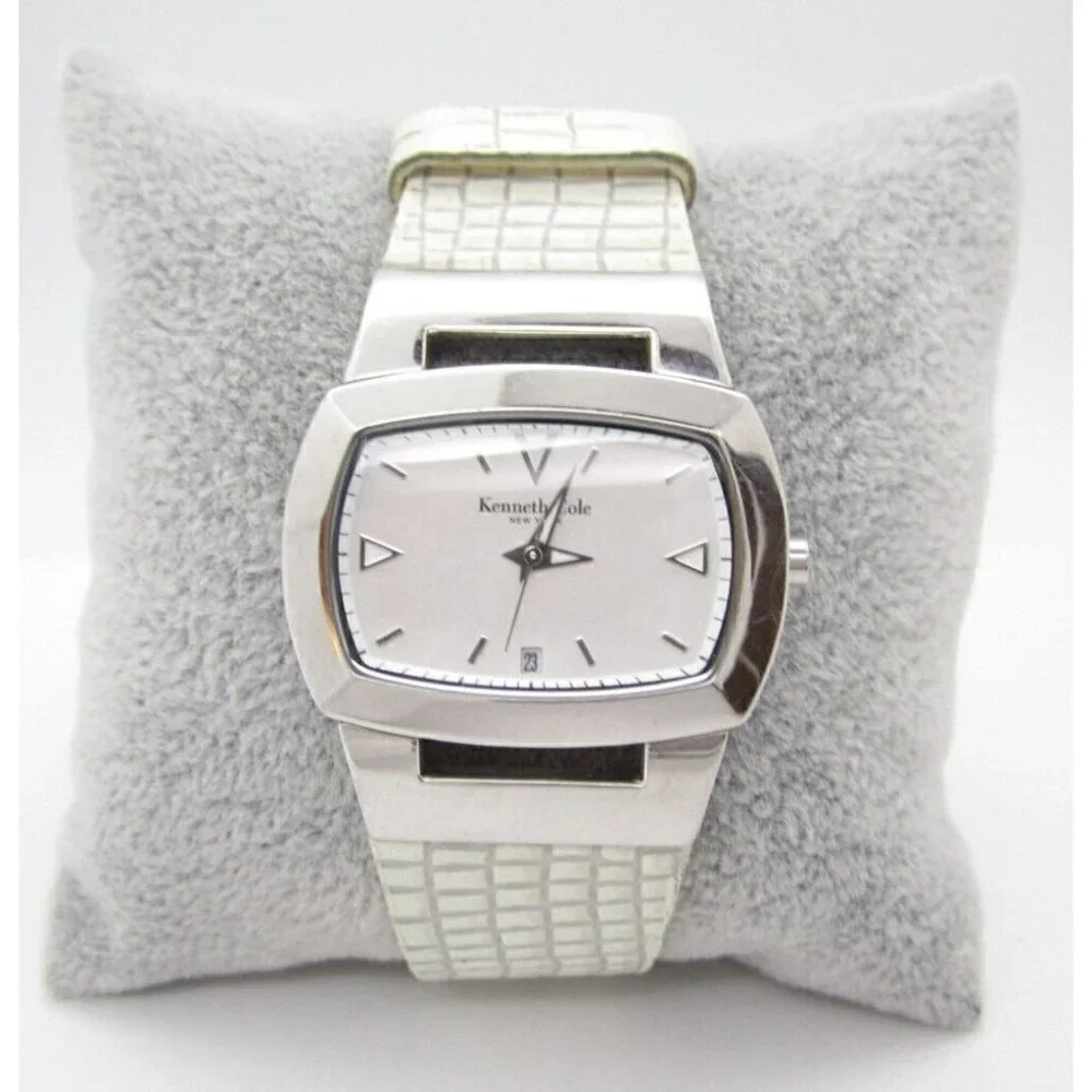 Women Kenneth Cole New York Quartz WR Analog 35mm Dial Causal Watch (F543)